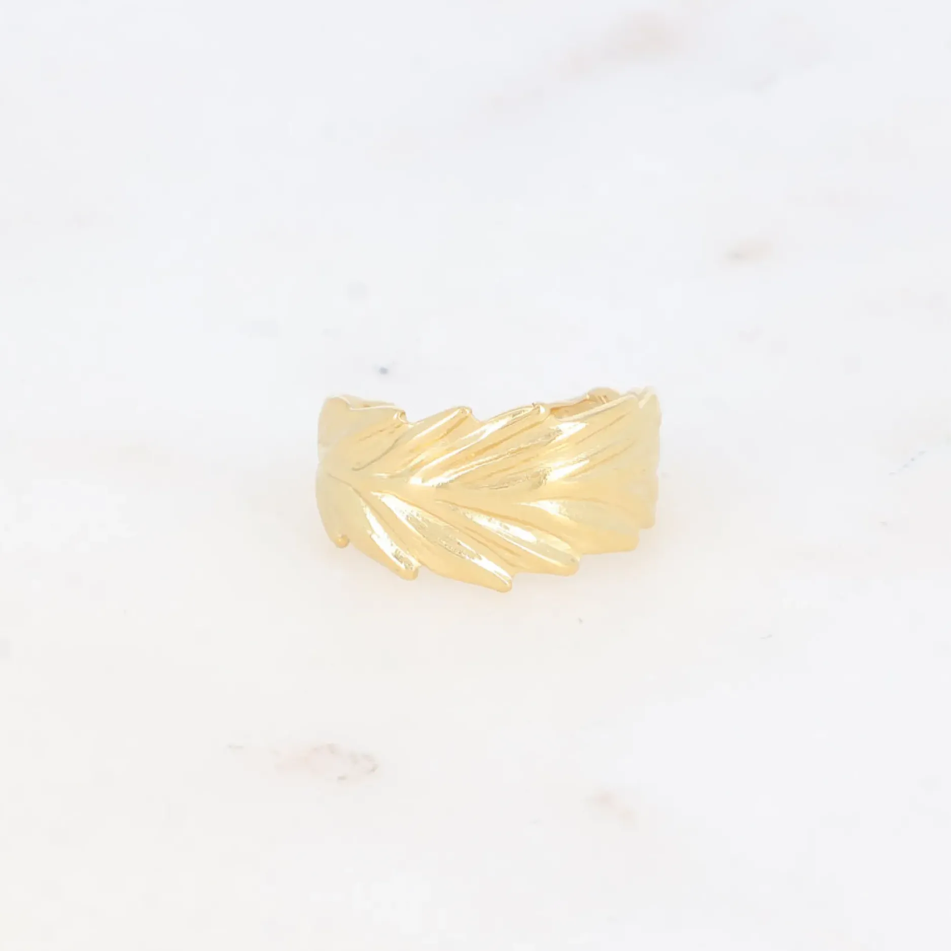 Shop HippieChic Bague avec Feuille