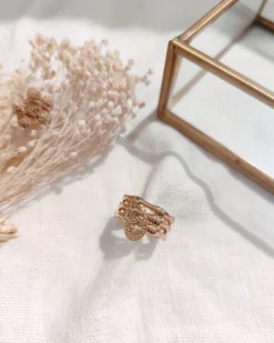 Store HippieChic Bague Breloque Doré