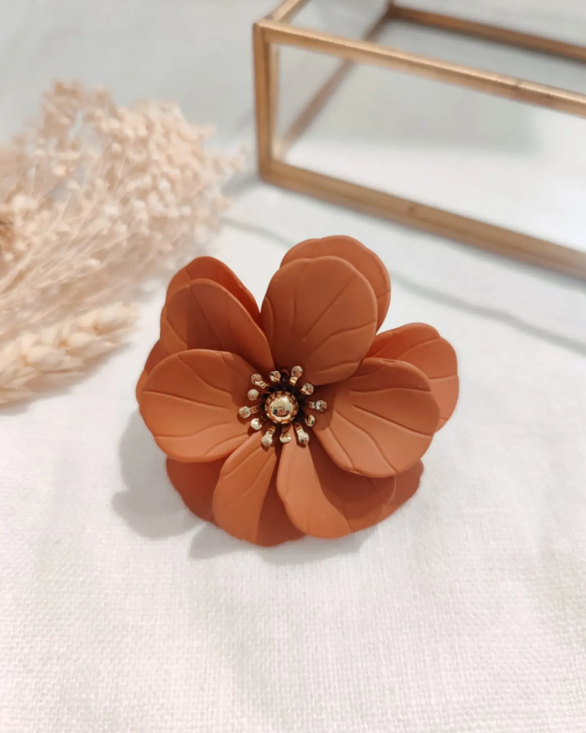 Best HippieChic Bague Grosse Fleur