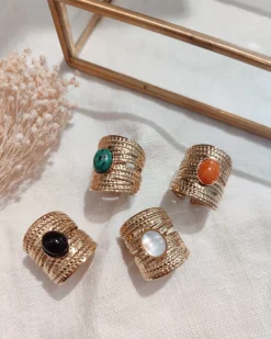 Discount HippieChic Bague Large Pierre