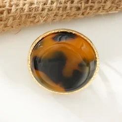 Sale HippieChic Bague Résine Marbré