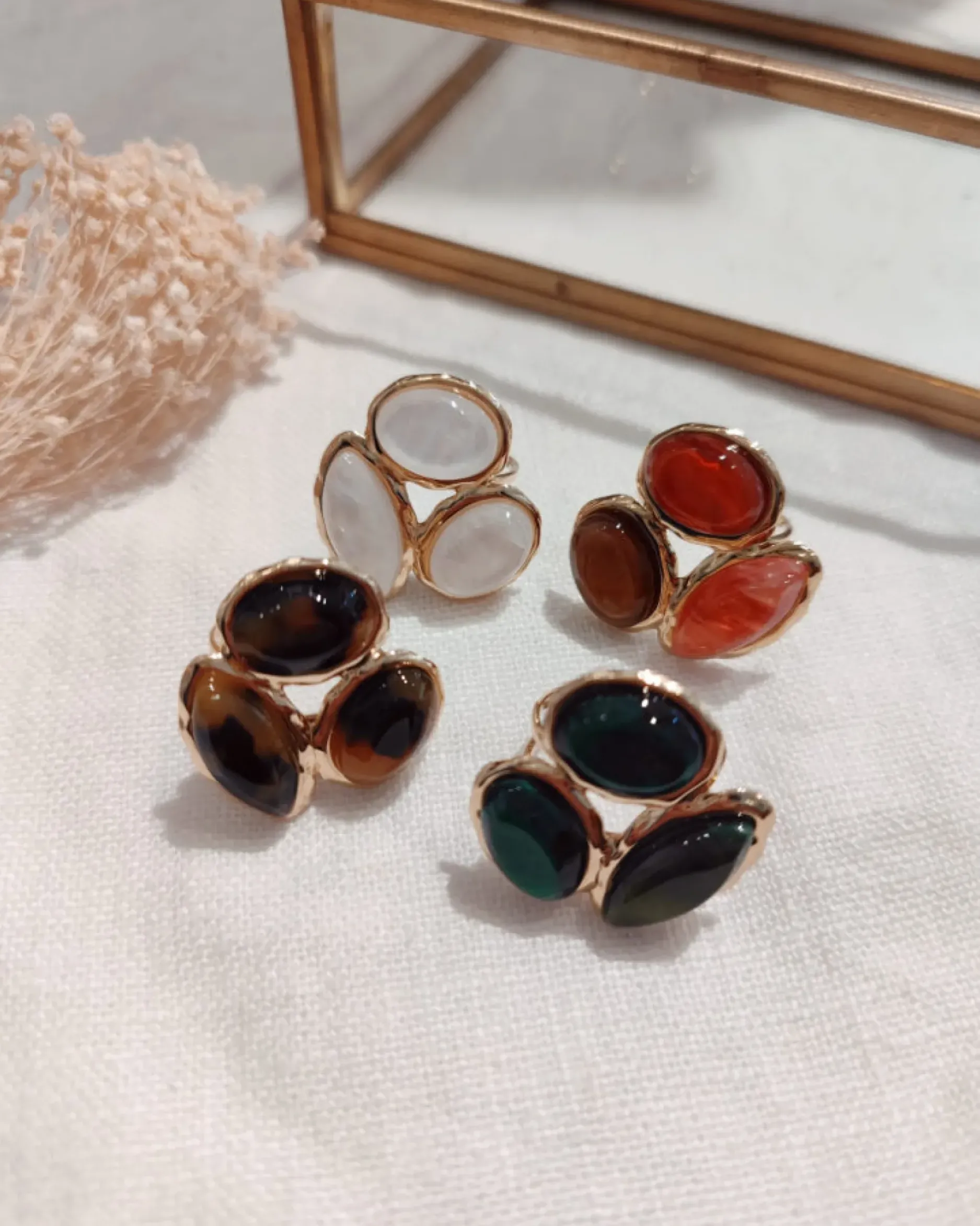 New HippieChic Bague Trio