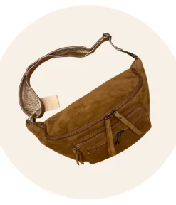 Fashion HippieChic Banane 3 Zip Camel