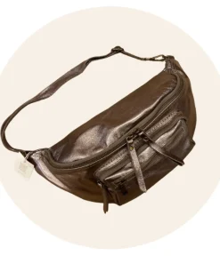 Fashion HippieChic Banane 3 Zip Camel