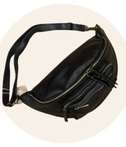 Fashion HippieChic Banane 3 Zip Camel