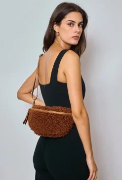 Sale HippieChic Banane Bouclette Double Zip Noir