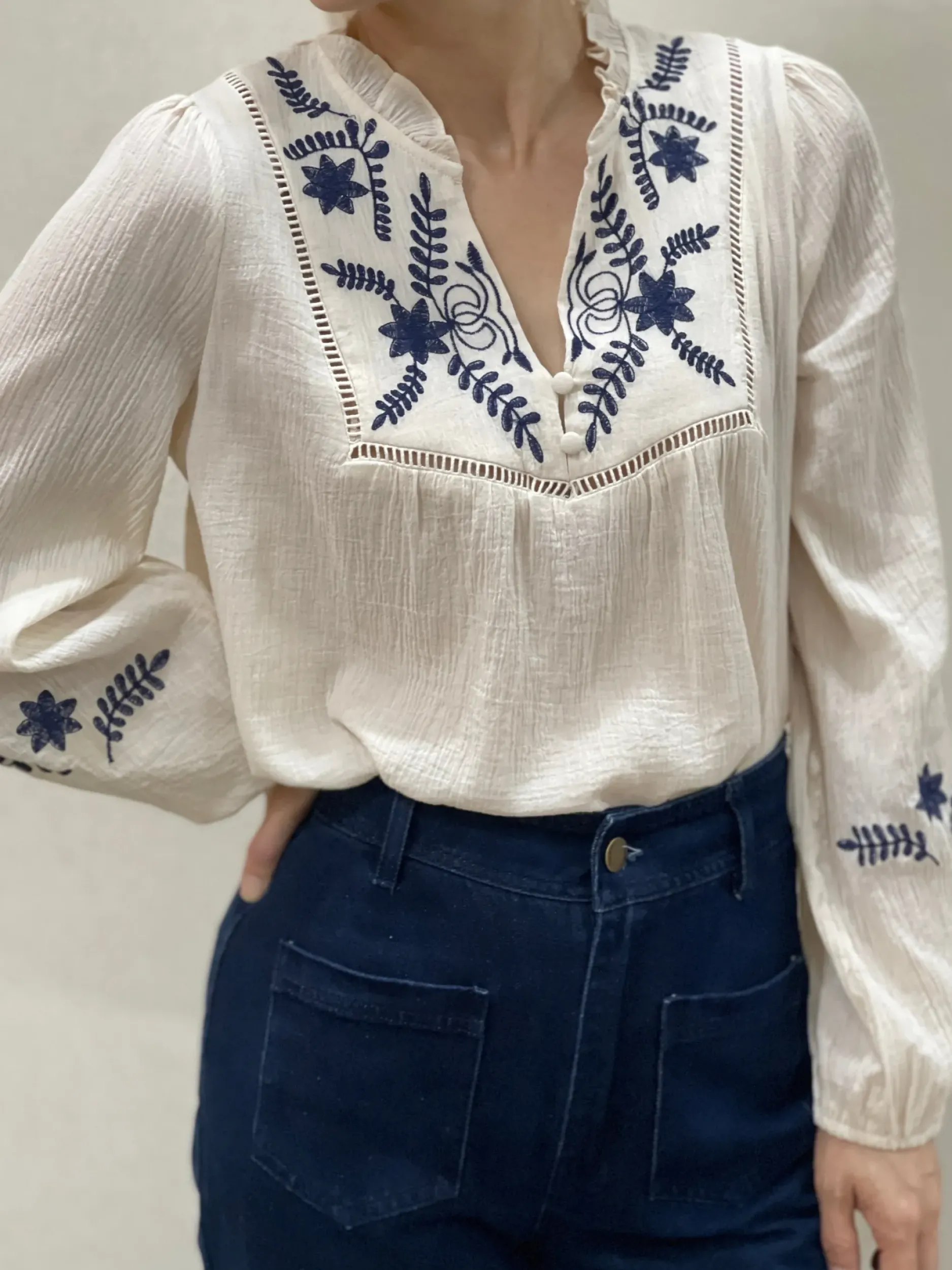 Sale HippieChic Blouse Messy