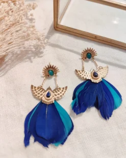 Best Sale HippieChic B.O Pendant Plumes Aigles