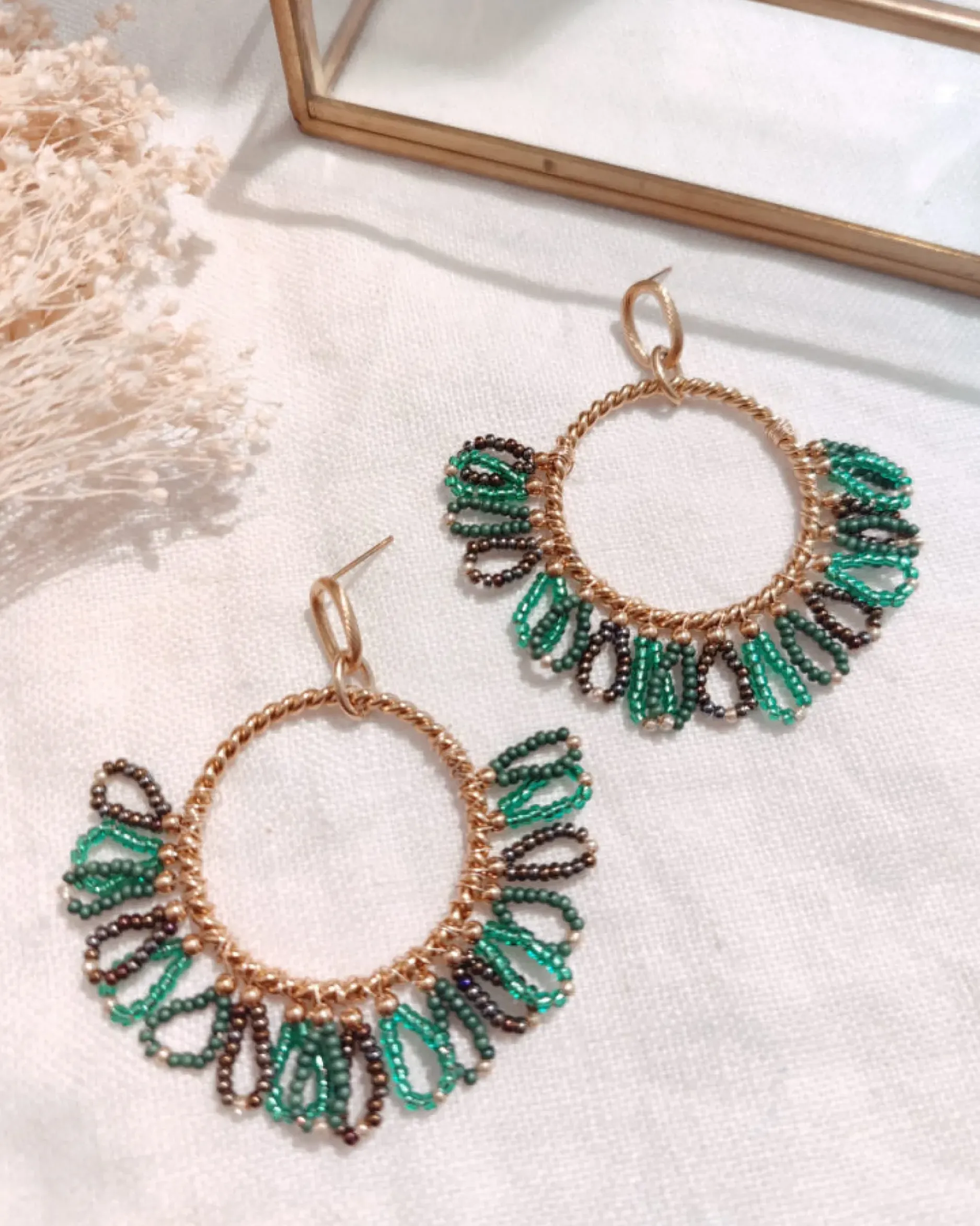 Sale HippieChic B.O Perles Doré