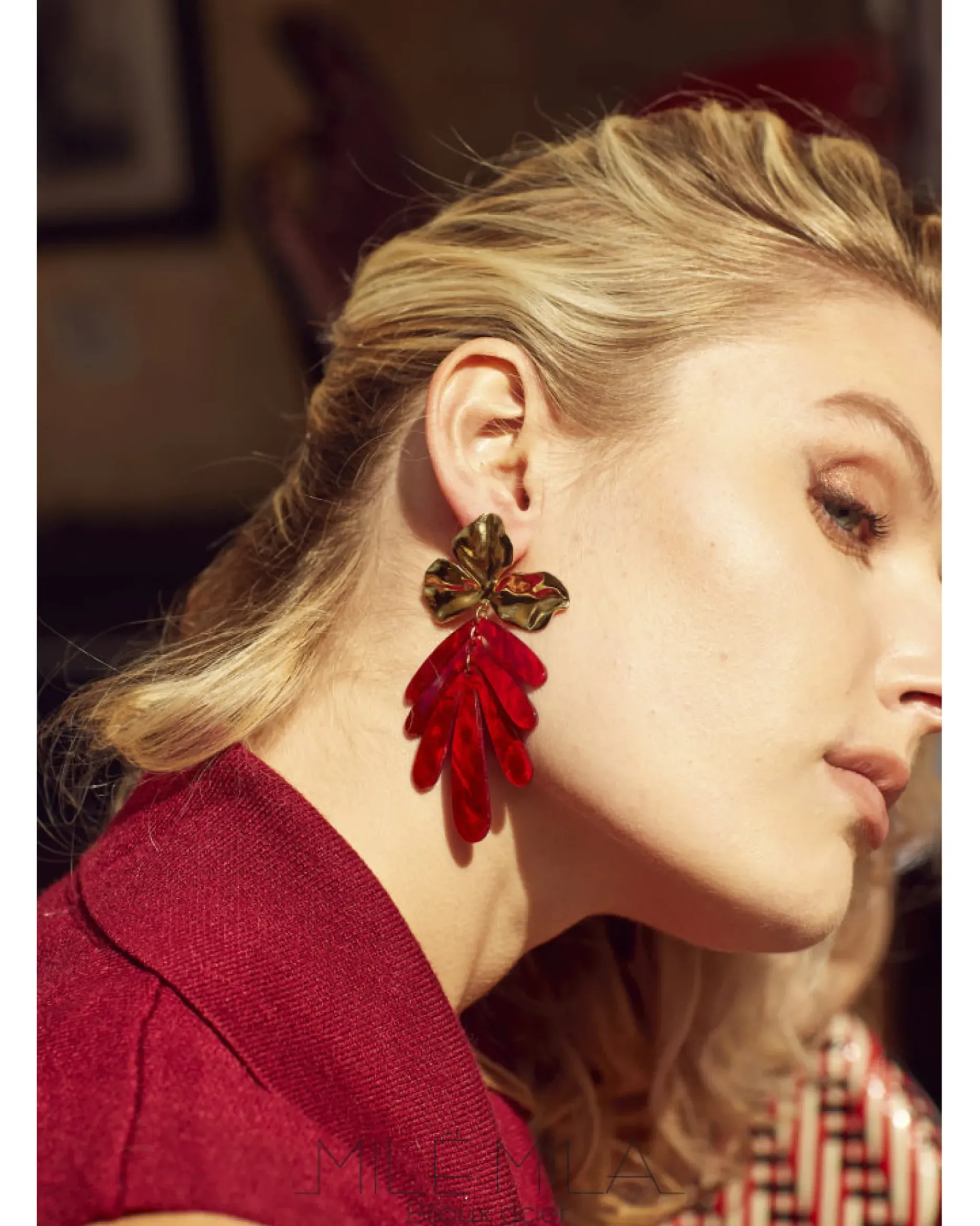 Sale HippieChic B.O Résine Feuille