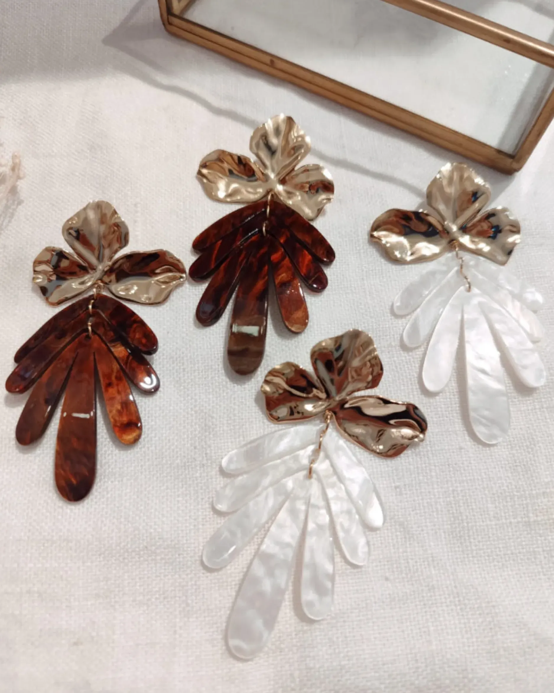 Sale HippieChic B.O Résine Feuille