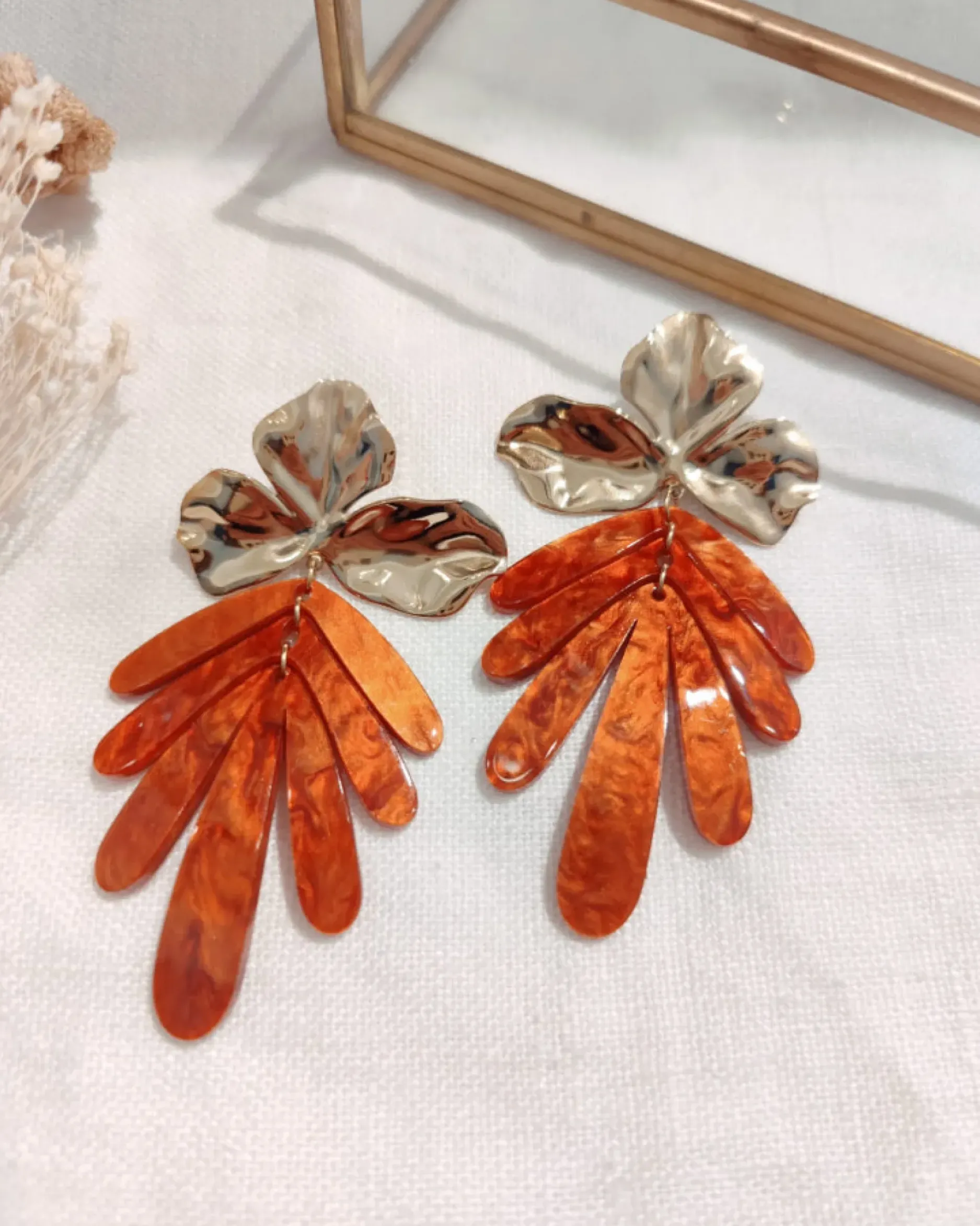 Sale HippieChic B.O Résine Feuille