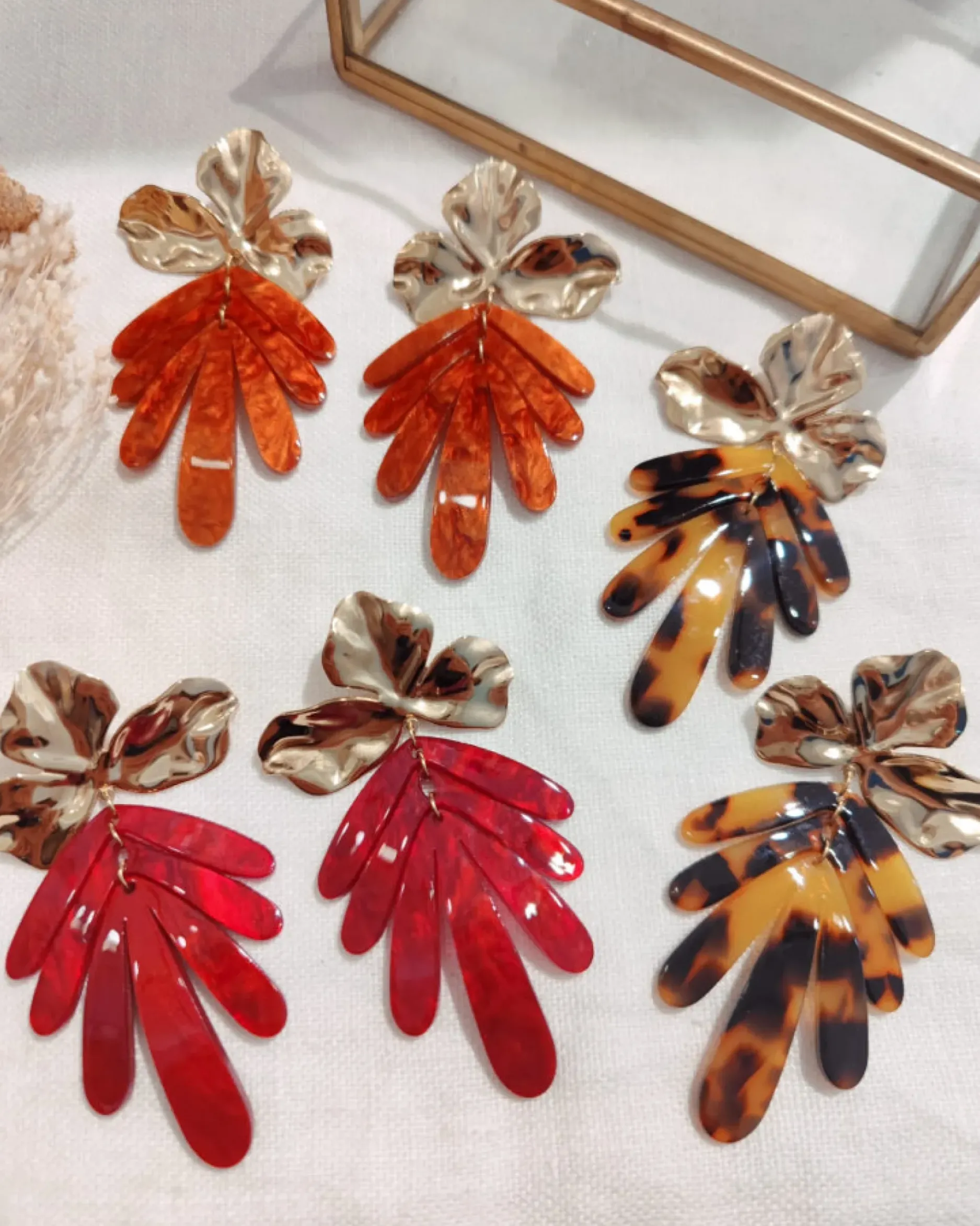 Sale HippieChic B.O Résine Feuille