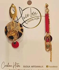 Best Sale HippieChic Boucles d'Oreilles HaceLoca Animal