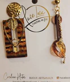 Best Sale HippieChic Boucles d'Oreilles HaceLoca Animal