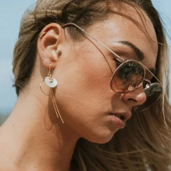 Best Sale HippieChic Boucles d'Oreilles Nacre Lou