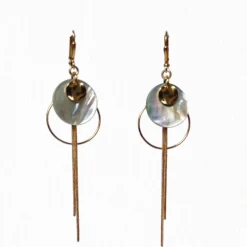 Best Sale HippieChic Boucles d'Oreilles Nacre Lou