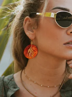 Best HippieChic Boucles d'Oreilles Nacres Aurélia