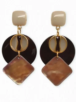 Best Sale HippieChic Boucles d'Oreilles Nacres Solaine