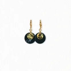 Cheap HippieChic Boucles d'Oreilles Nacres Dormeuses