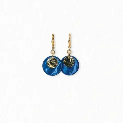 Cheap HippieChic Boucles d'Oreilles Nacres Dormeuses