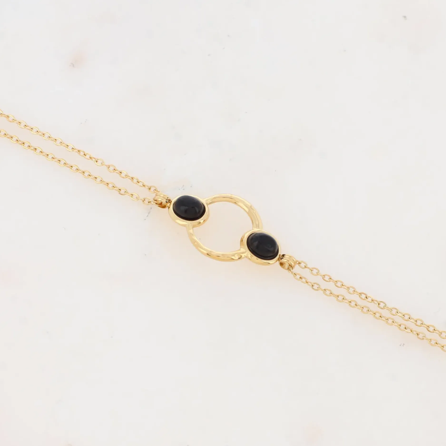 Cheap HippieChic Bracelet avec Pierre Naturelle