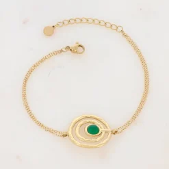 Clearance HippieChic Bracelet avec Pierre Naturelle