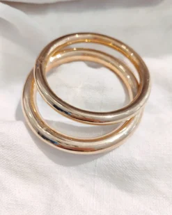 Discount HippieChic Bracelet Jonc Moyen Doré