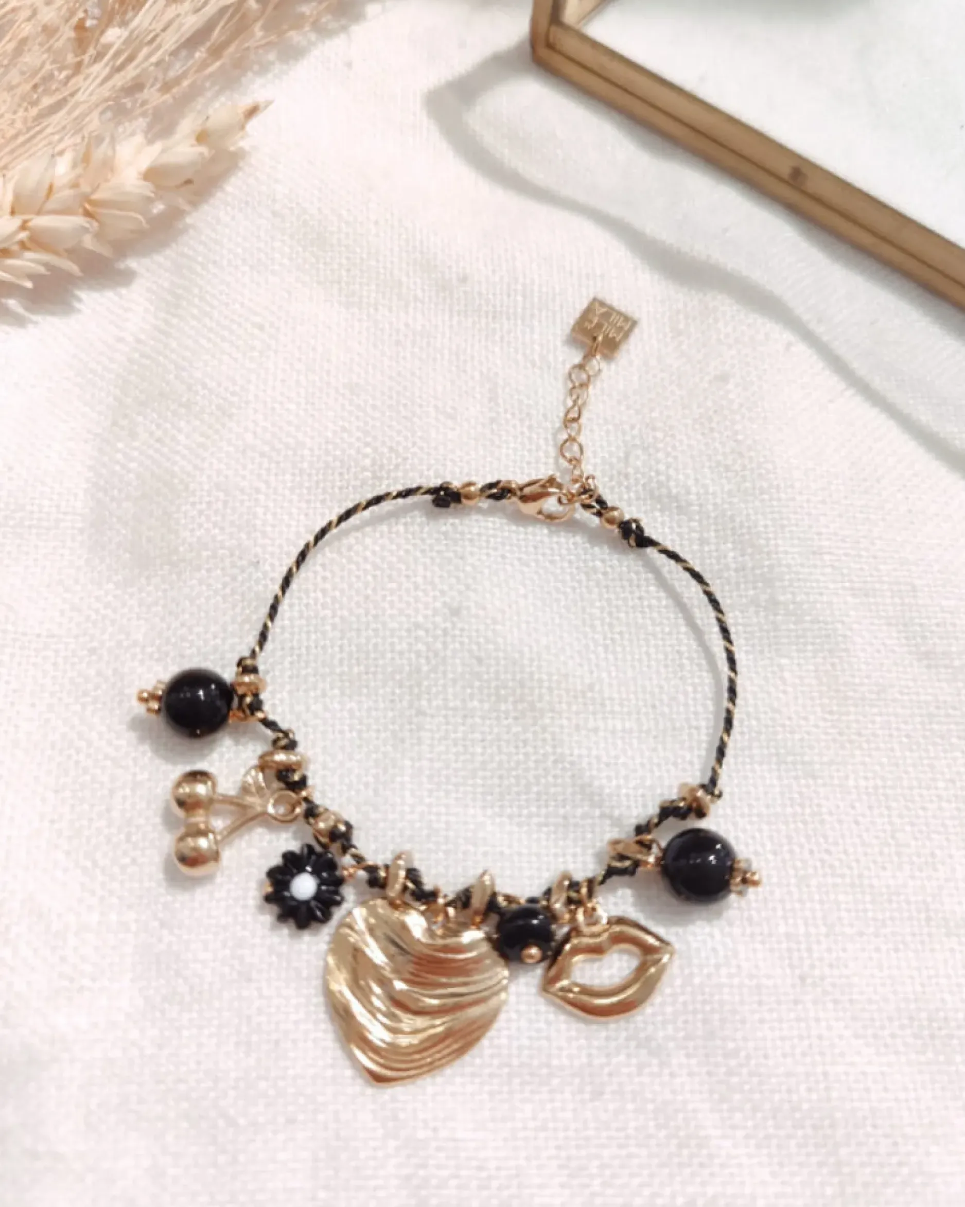 Fashion HippieChic Bracelet Multipampilles Coeur