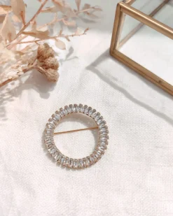 Best HippieChic Broche Anneau Strass