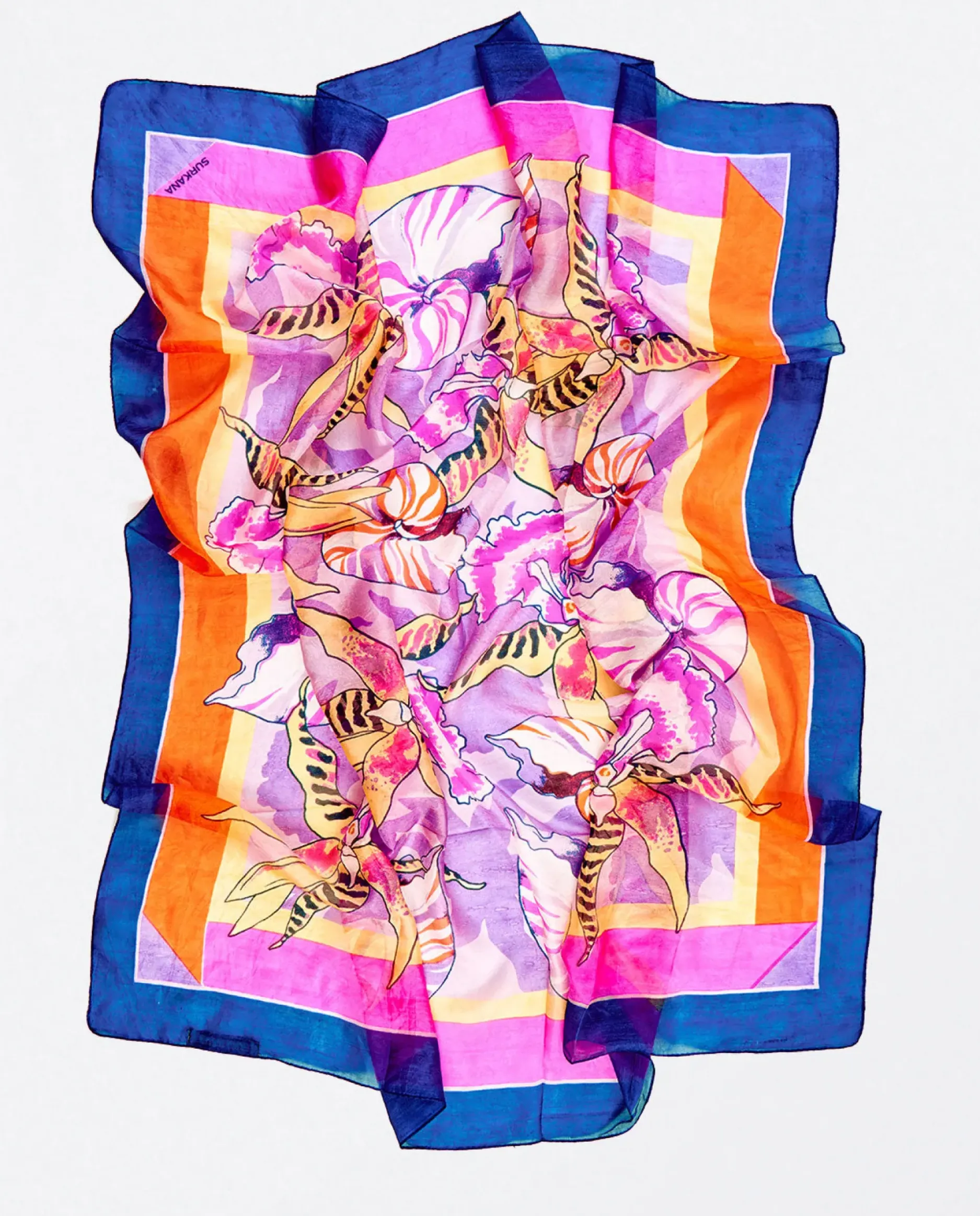 Outlet HippieChic Carré de Soie Lilas / 34SIPA222 Multi