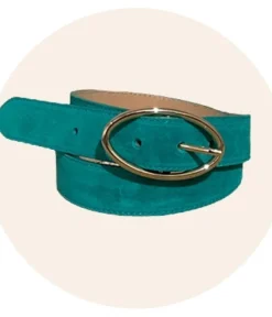 Cheap HippieChic Ceinture Boucle Ovale Orange