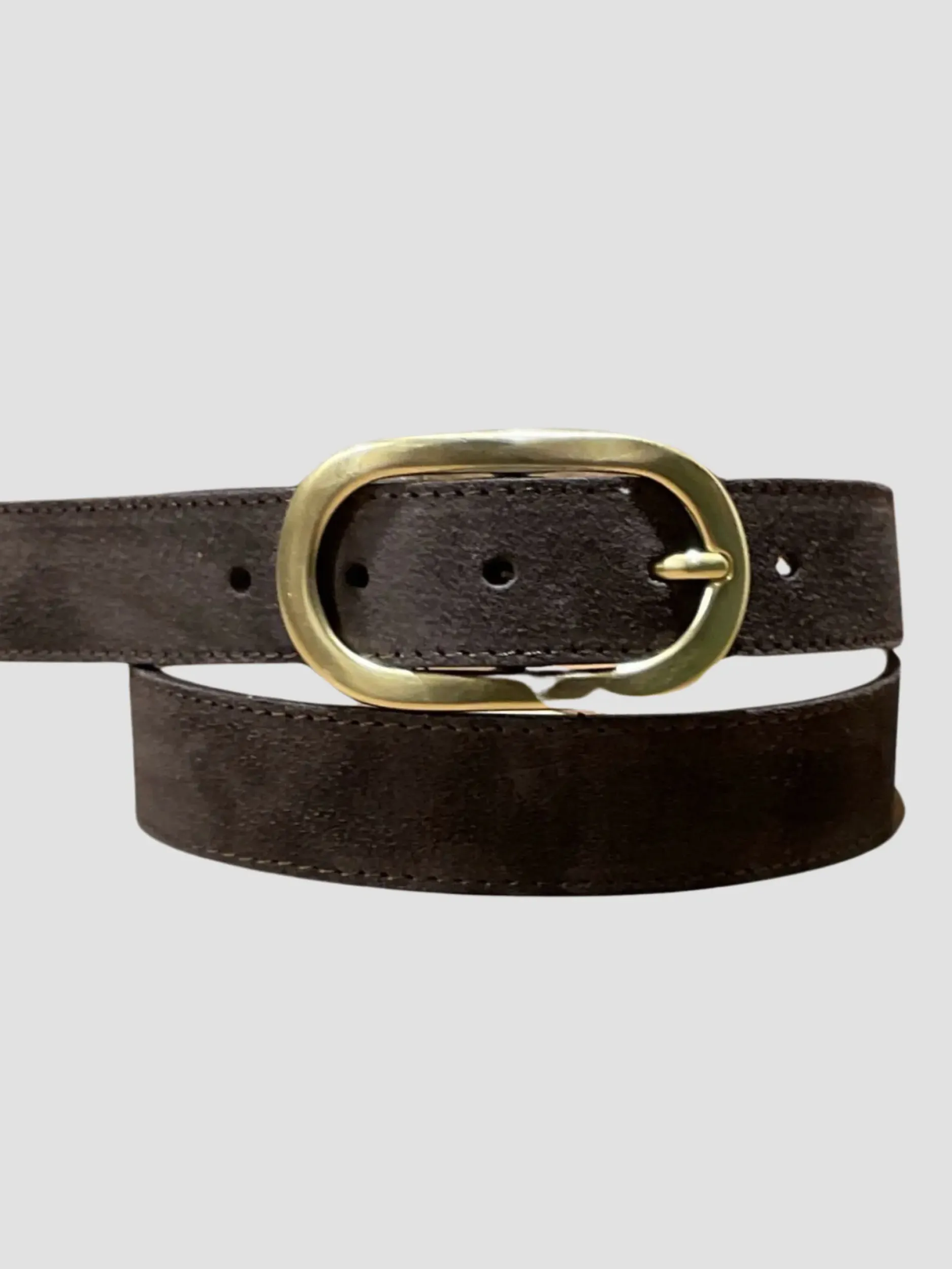 Store HippieChic Ceinture en Cuir Aelis Kaki