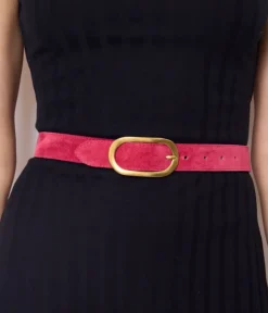 Store HippieChic Ceinture en Cuir Aelis Kaki