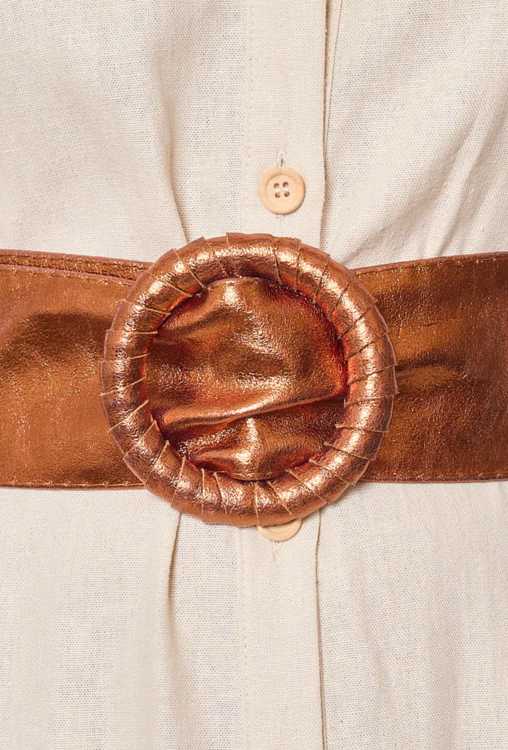 Clearance HippieChic Ceinture en cuir uni - hippie chic Noir