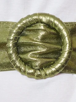 Clearance HippieChic Ceinture en cuir uni - hippie chic Noir