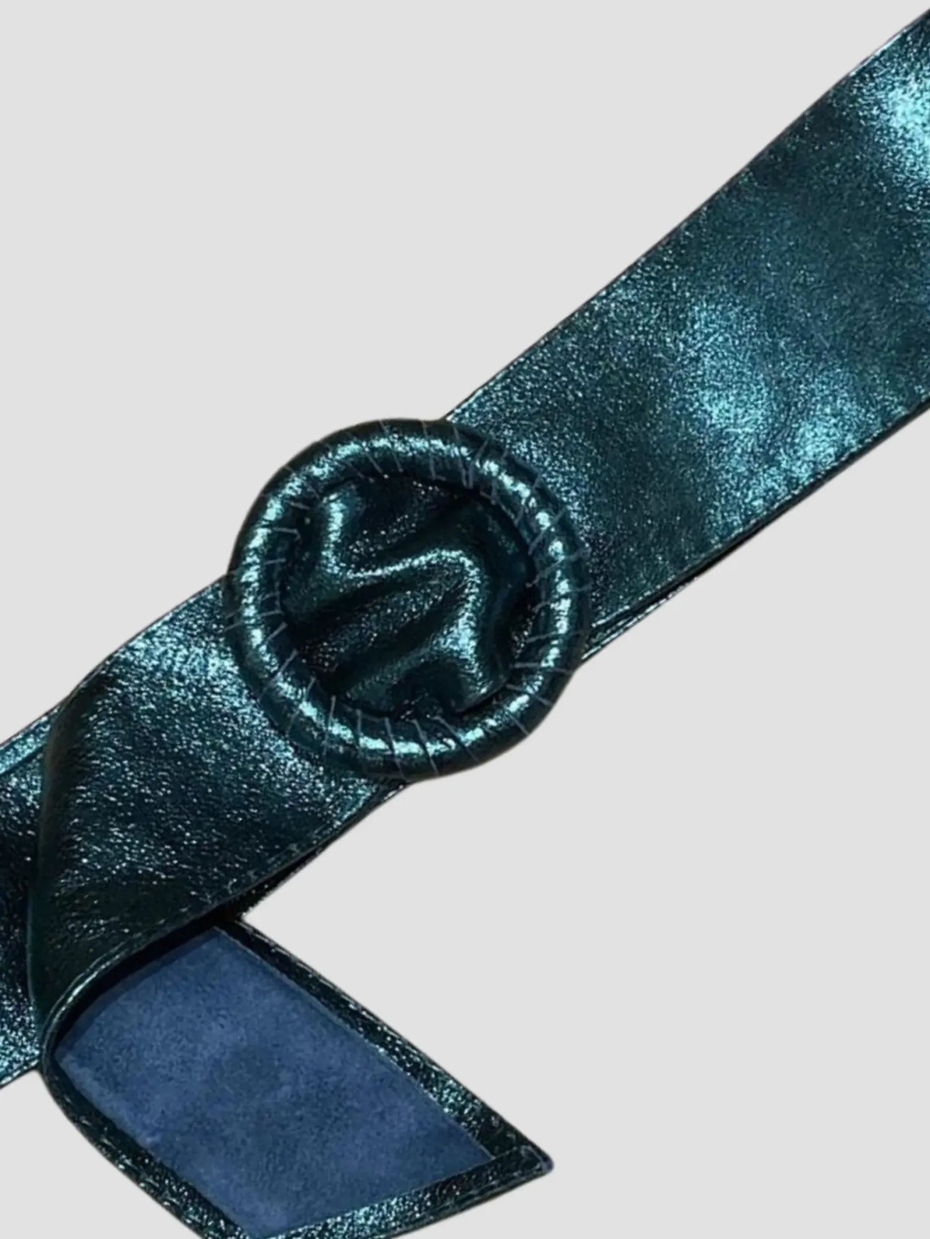 Clearance HippieChic Ceinture en cuir uni - hippie chic Noir