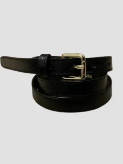 Flash Sale HippieChic Ceinture Fine Brillante en cuir Doré
