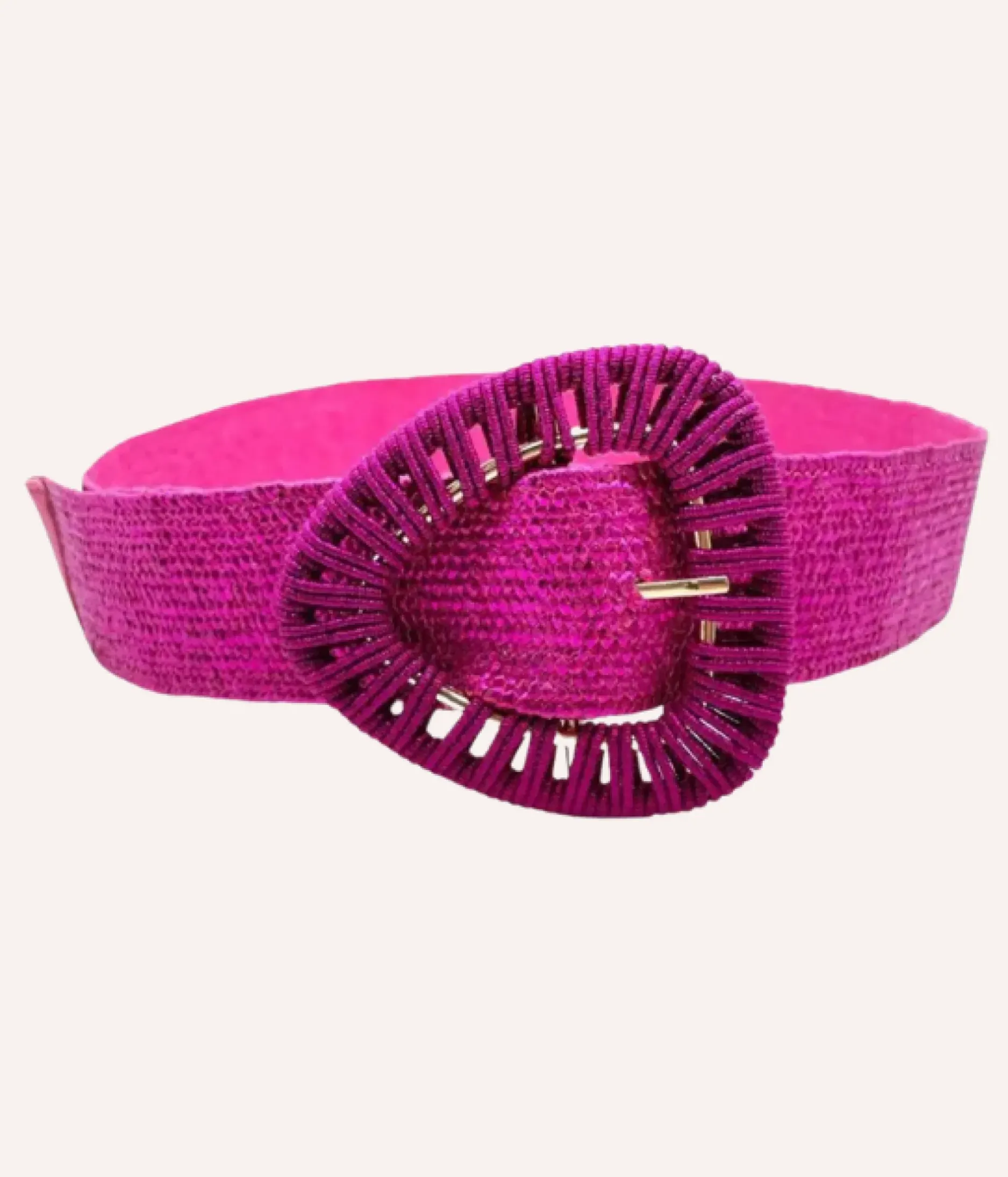 Best Sale HippieChic Ceinture Élastique Brillante Noir