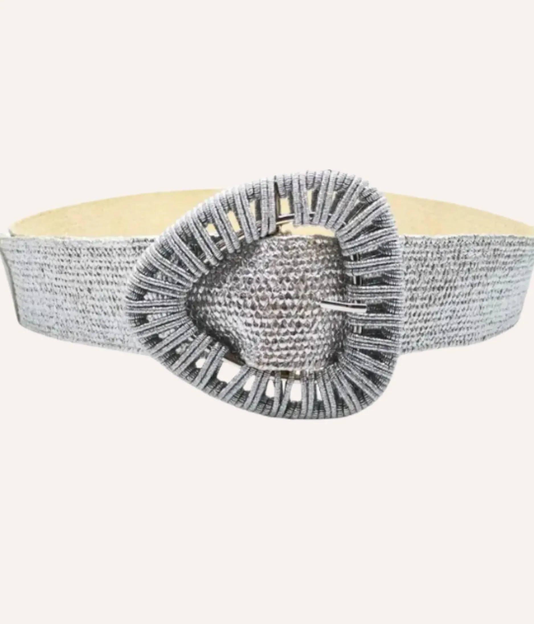 Best Sale HippieChic Ceinture Élastique Brillante Noir