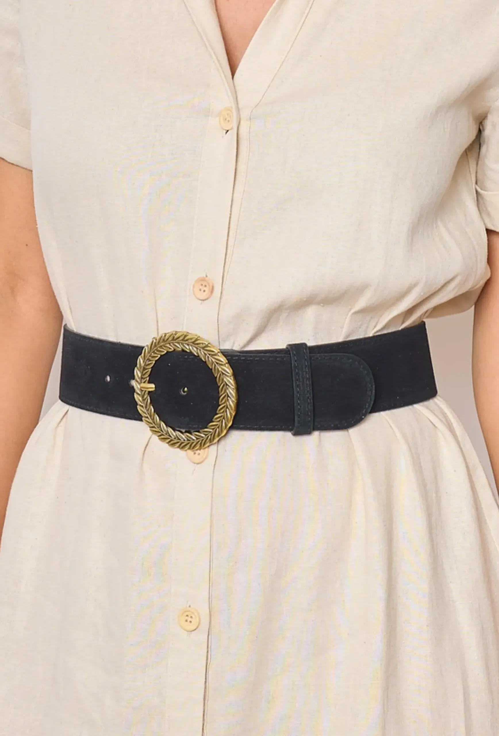 New HippieChic Ceinture Soleila Taupe