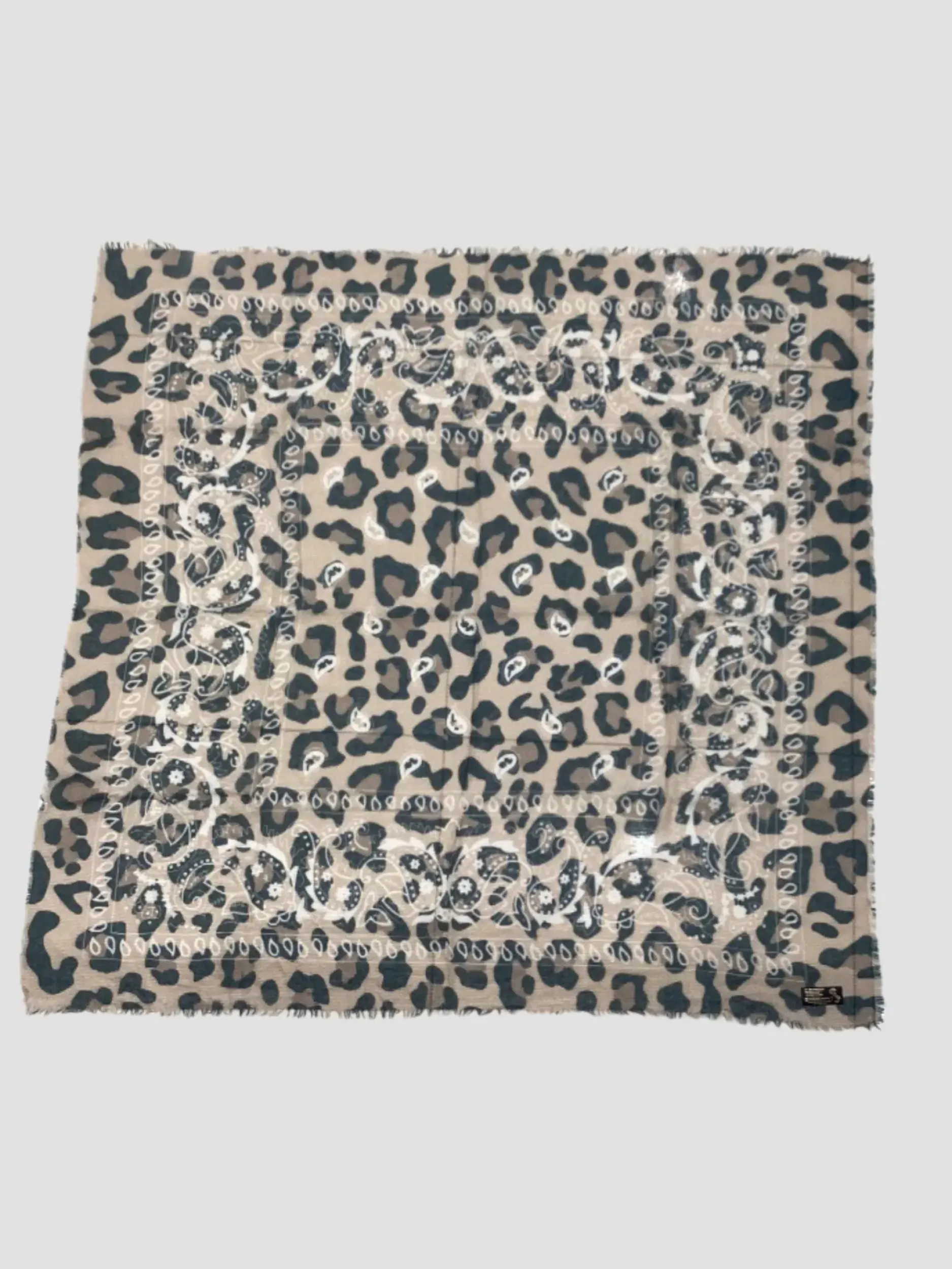 Online HippieChic Écharpe Bandana Léopard