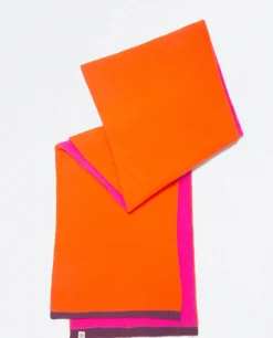 Best Sale HippieChic Écharpe Bicolor Tricotée / 33WIYO731 Orange