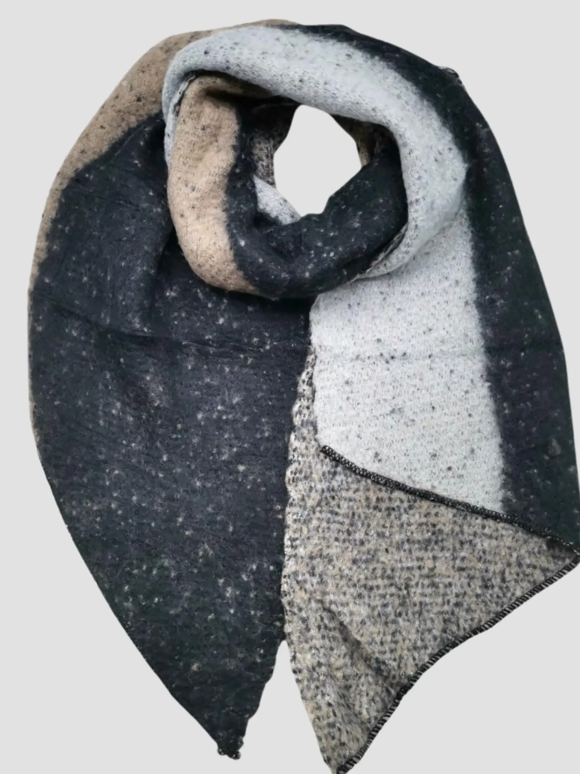 Fashion HippieChic Écharpe Biseautée Colorée