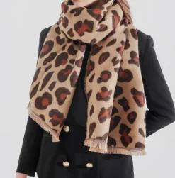 New HippieChic Écharpe en Laine Imprimée