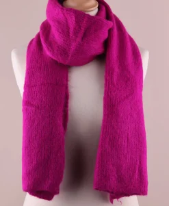 Shop HippieChic Écharpe en Mohair Fuchsia