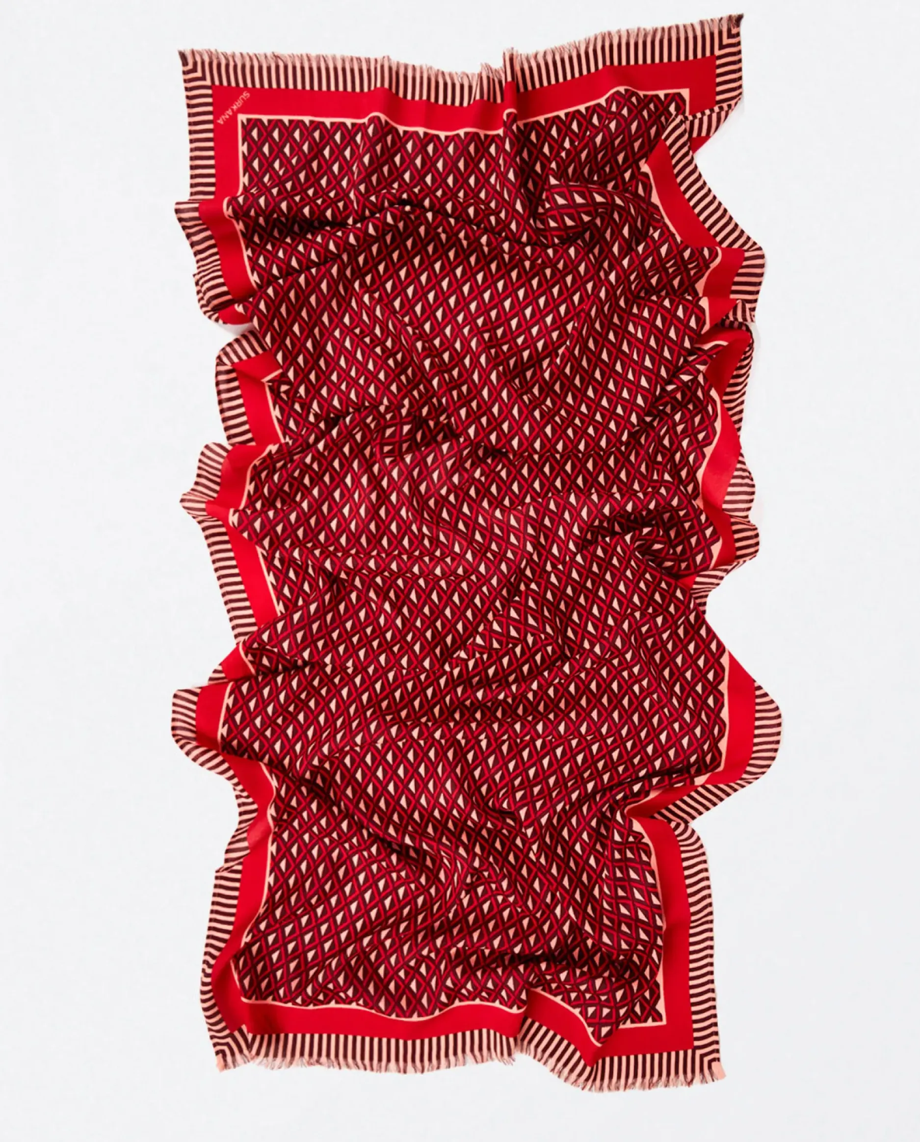 Fashion HippieChic Écharpe en Viscose Imprimée