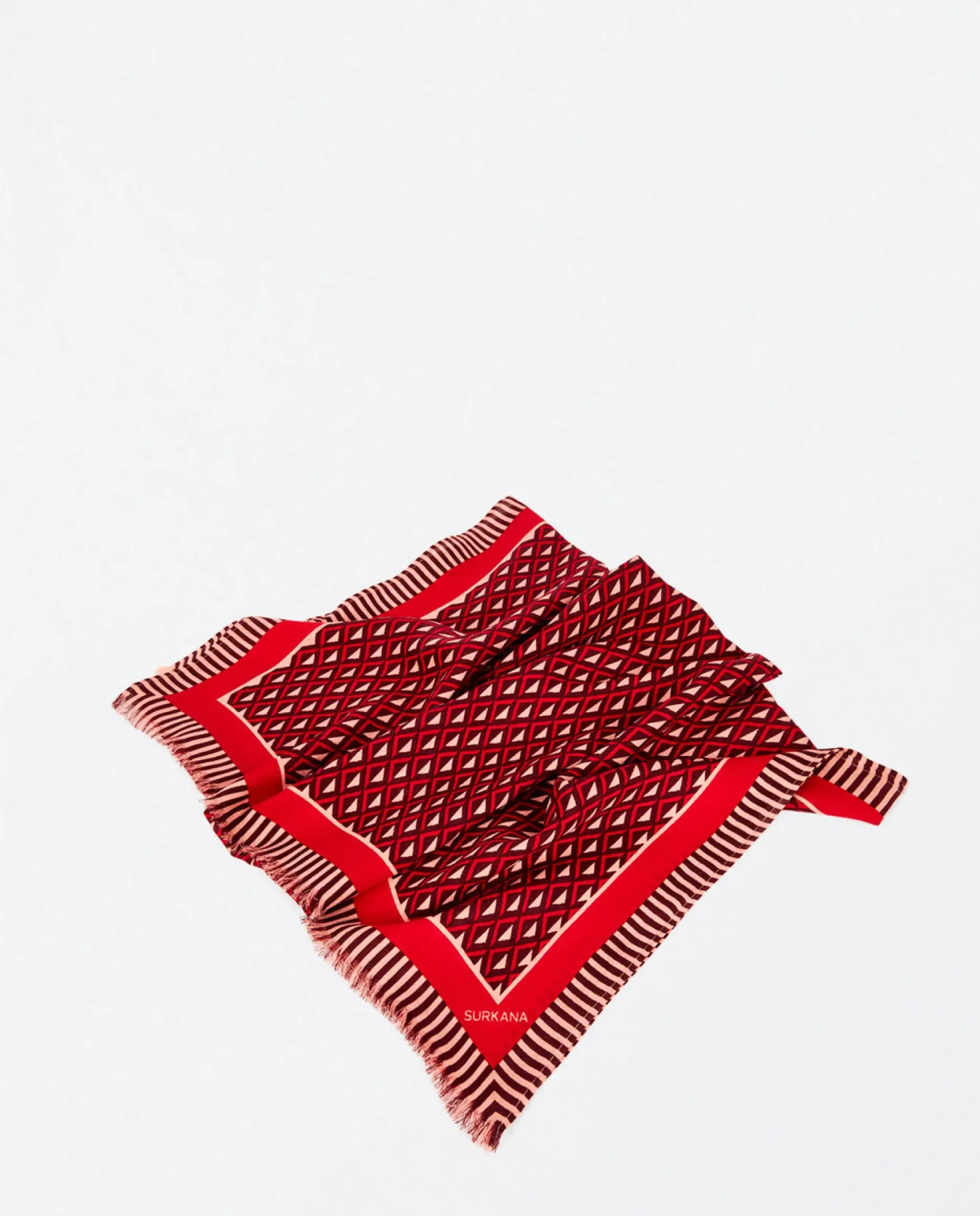 Fashion HippieChic Écharpe en Viscose Imprimée