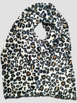 Flash Sale HippieChic Écharpe Peluche Léopard