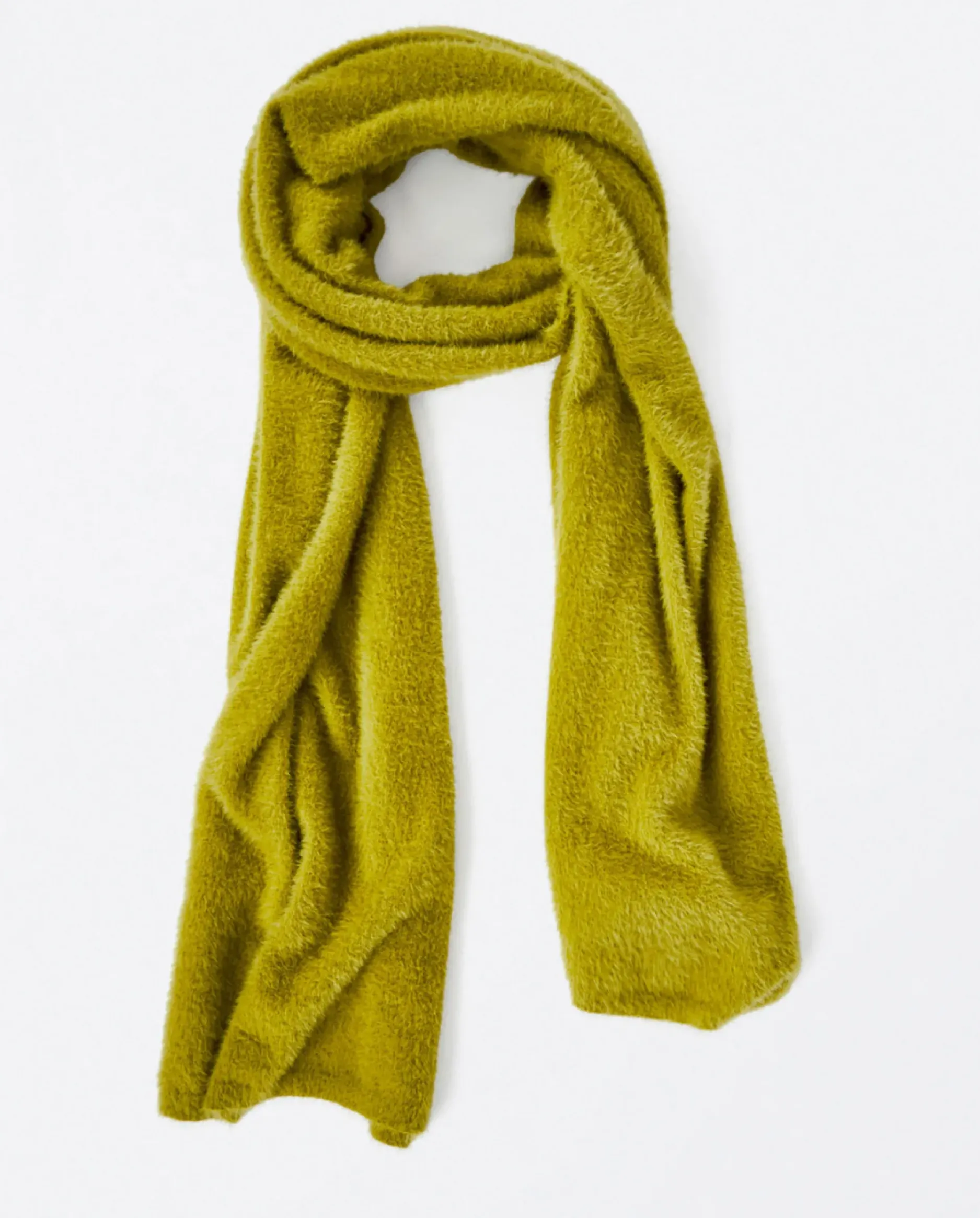 Fashion HippieChic Écharpe Tricotée avec Fourrure